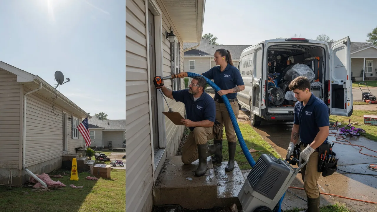 Ceiling Water Damage Restoration in Looneyville, WV near me